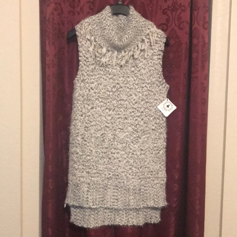 Sweater dress - sleeveless